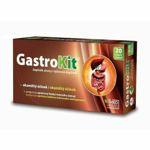 Theo Herbs Gastrokit Cps.20 porovnat ceny