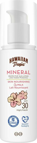Hawaiian Tropic Mineral Sun Milk SPF 30 100 ml porovnat ceny