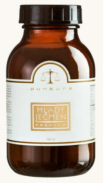 Puntura Mladý zelený ječmen 100% sušená šťáva 500ml porovnat ceny