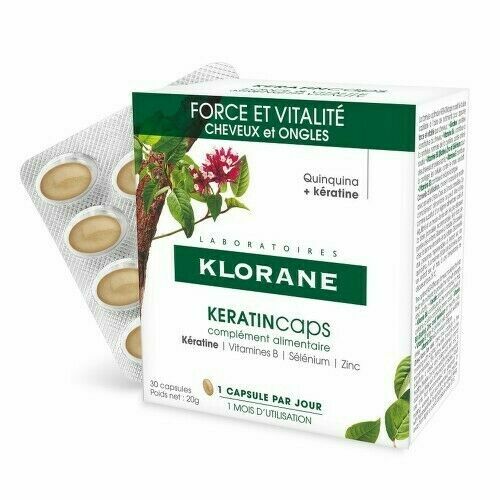 KLORANE Keratincaps Vlasy a nehty cps.30 porovnat ceny