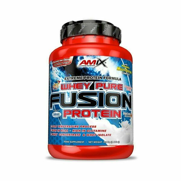 Amix Whey Pure Fusion Protein, Peanut-Choco-Caramel, 1000g porovnat ceny