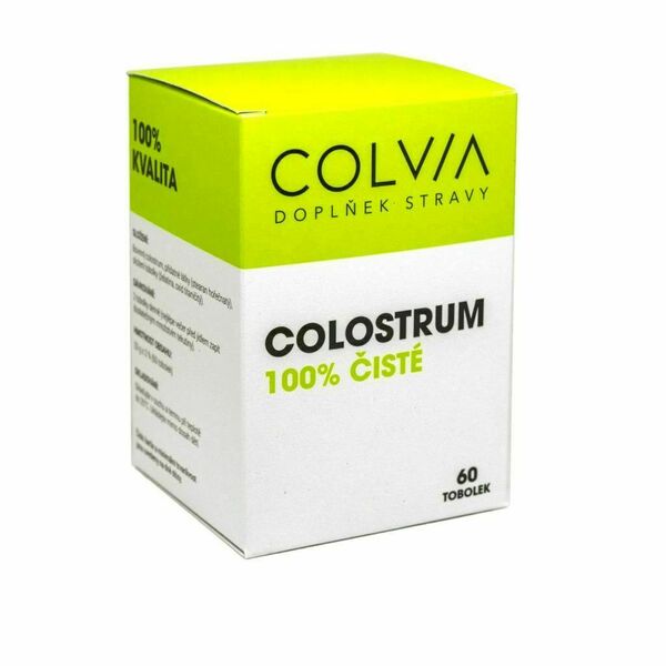 COLVIA Colostrum 100% čisté 60 tobolek porovnat ceny