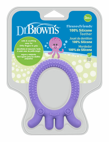 Dr.Browns Kousátko Flexees Friends 3m+ chobotnice porovnat ceny