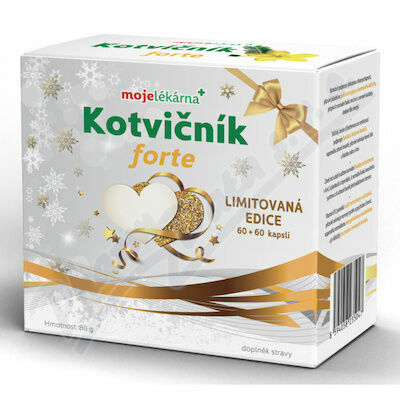 Kotvičník forte cps.60+60 Moje lékárna porovnat ceny