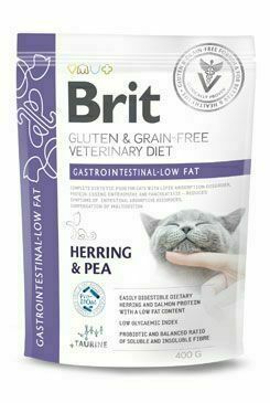 Brit Vd Cat Gf Gastrointestinal-low Fat 400g porovnat ceny