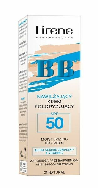 Lirene BB krém SPF50 01 Natural 30 ml porovnat ceny