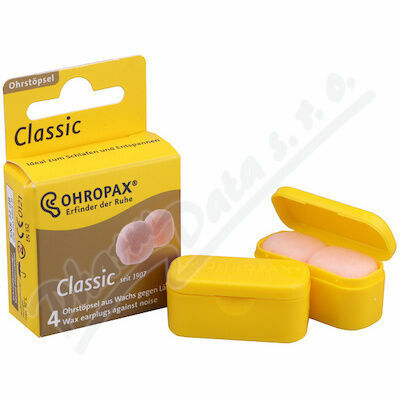 Chránič sluchu Ohropax Classic 4 ks porovnat ceny