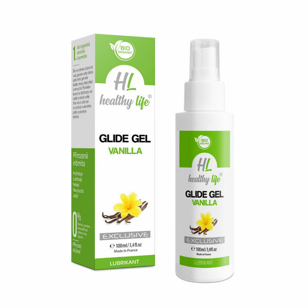 Healthy life Lubrikant Glide Gel Vanilka 100 ml porovnat ceny
