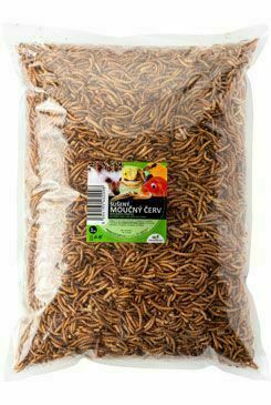 Ugf Sušený Moučný červ 1kg porovnat ceny
