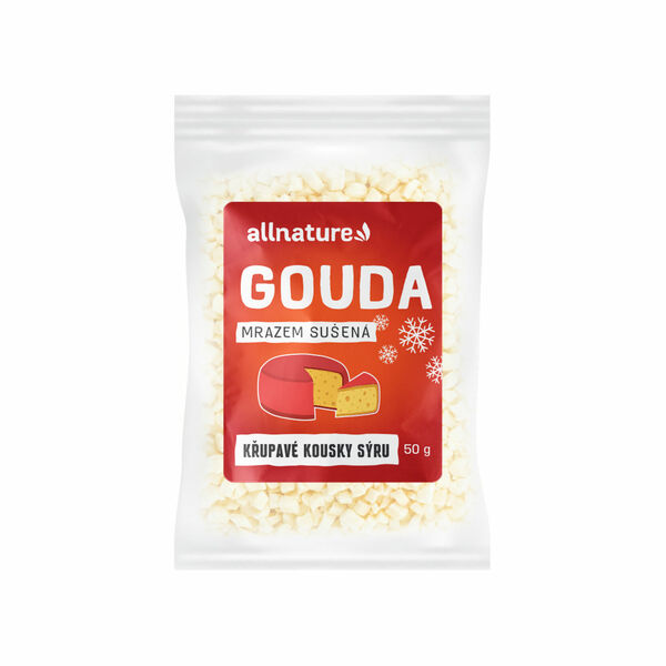 Allnature Gouda sušená mrazem 50g porovnat ceny