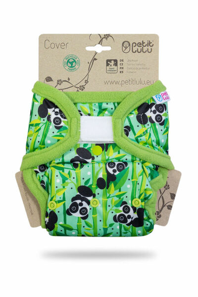 Petit Lulu Svrchní kalhotky suchý zip 1 ks medvídci panda porovnat ceny