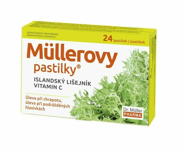 Müllerovy Pastilky S Islandským Lišejníkem 24ks Zp porovnat ceny