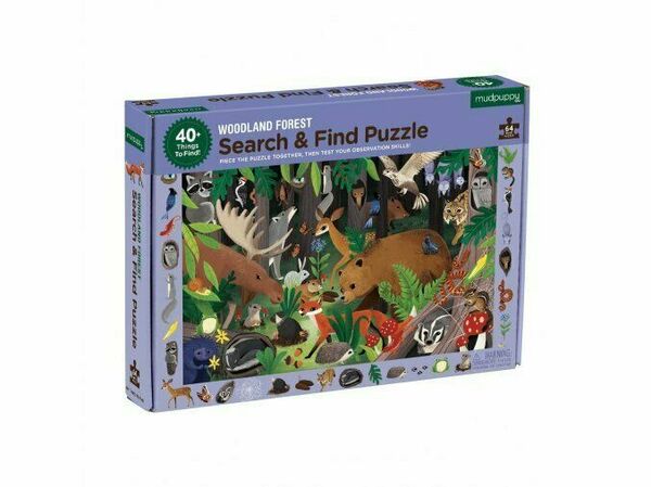 Mudpuppy Puzzle hledej a najdi, V lese 64ks porovnat ceny