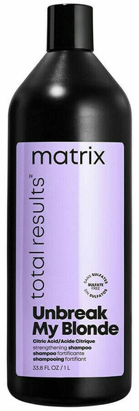 Matrix Total Results Unbreak My Blonde vyživující šampon pro blond vlasy 1000 ml porovnání ceny