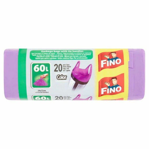 FINO Pytle odpad ucho 60L fialové (20ks) porovnat ceny