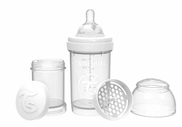 Twistshake  Kojenecká láhev Anti-Colic 180ml (dudl.S) Bílá porovnat ceny