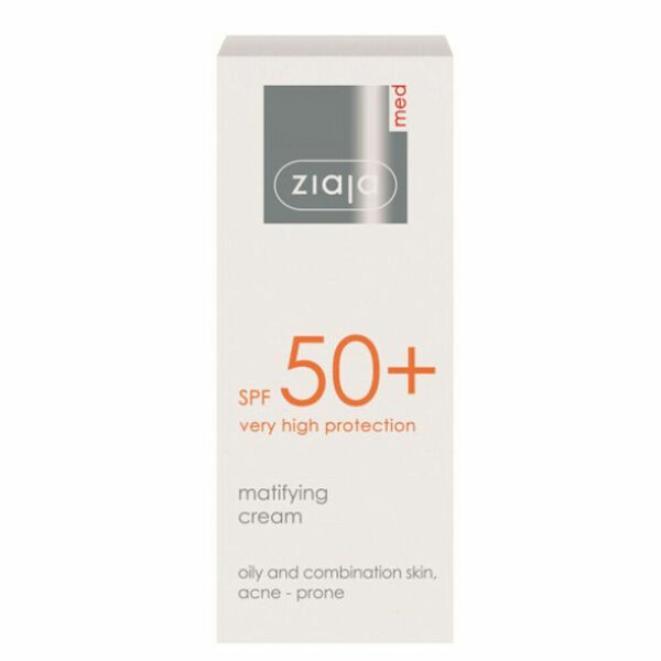 ZIAJA Med protective protective matující krém na obličej SPF 50+ 50 ml porovnat ceny