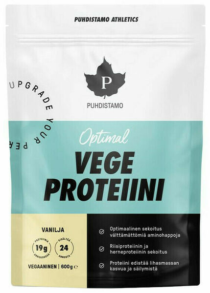 Puhdistamo Optimal Vegan Protein vanilka 600g porovnat ceny