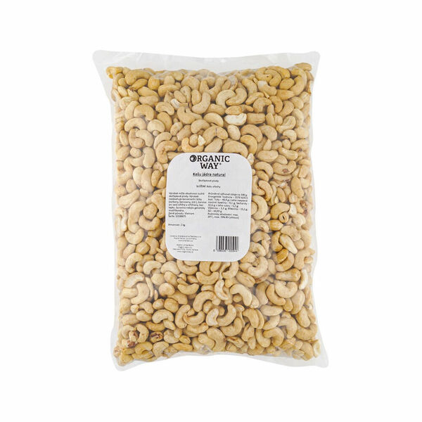 PURE WAY Kešu jádra natural 2 kg porovnat ceny