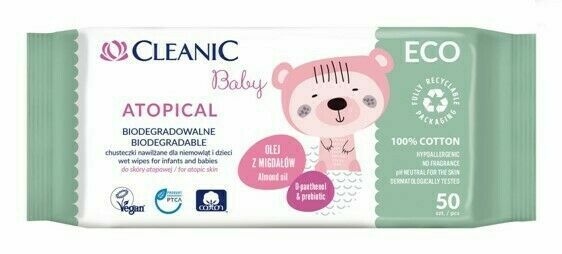 Cleanic Baby ECOAtopical 50ks porovnat ceny