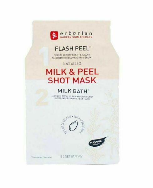 Erborian Milk & Peel Shot Mask ultra vyživujicí pleťová maska 18 g porovnat ceny