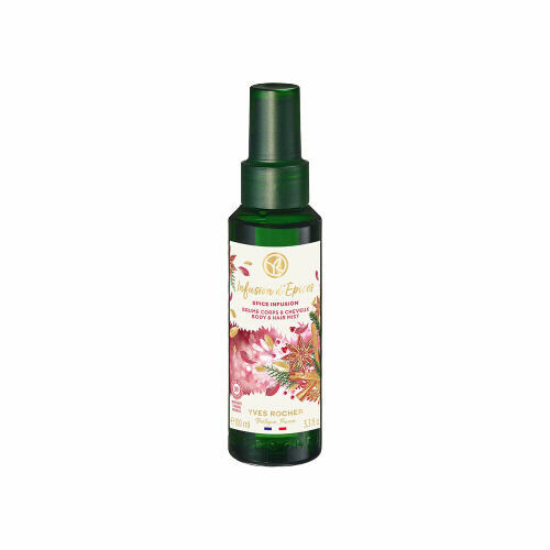 Yves Rocher Parfémovaný sprej na tělo vlasy Vánoční koření 100 ml porovnání ceny