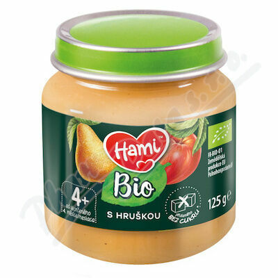 Hami ovocný příkrm s hruškou BIO 4+ 125g porovnat ceny