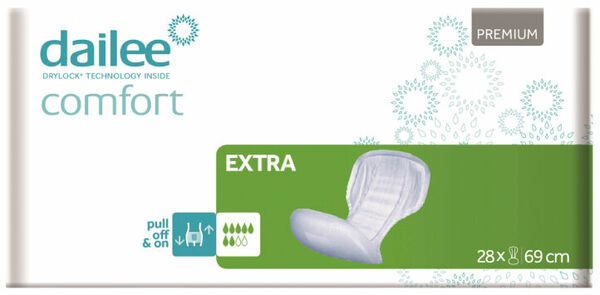 Dailee Vložné pleny Comfort Premium Extra 28ks porovnat ceny