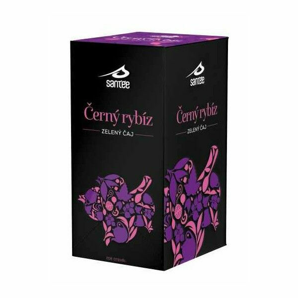 Santée Zelený čaj & černý rybíz porcovaný čaj 20x1,75 g porovnat ceny