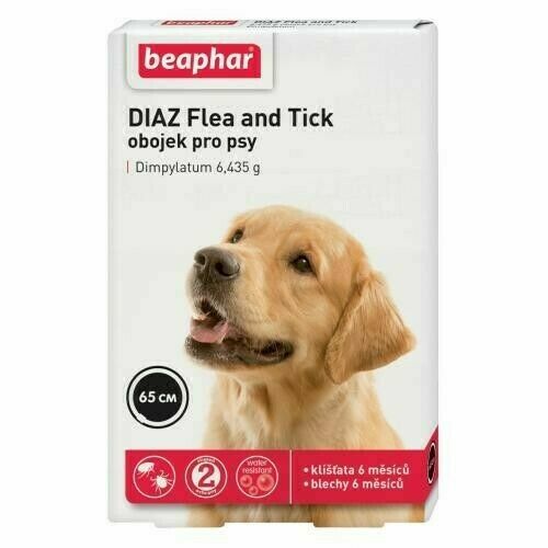 DIAZ Flea and Tick 6.435g obojek pro psy 65cm porovnat ceny