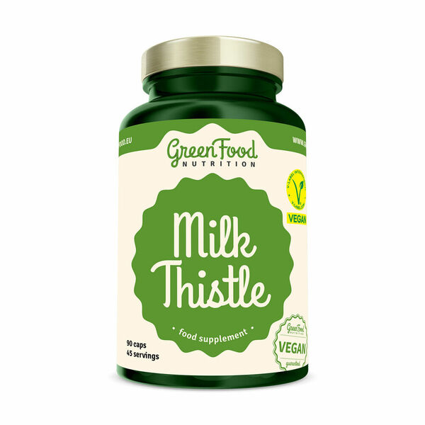 GREENFOOD NUTRITION Milk thistle 90 kapslí porovnat ceny