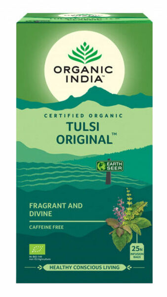 Organic India Tulsi Original Tea BIO 25 sáčků 25 ks porovnat ceny