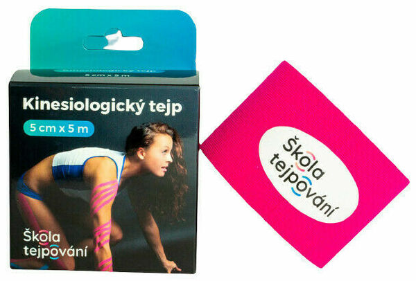 Škola tejpování Kinesiologický tejp - růžová porovnat ceny