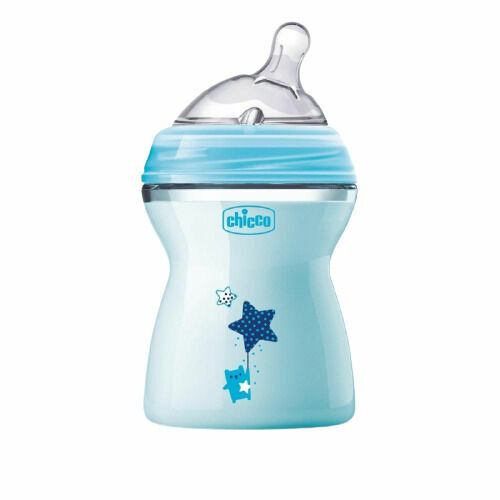 Chicco Láhev kojenecká Natural Feeling 250ml, chlapec 2m+ porovnat ceny