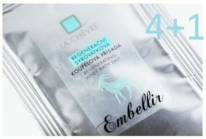LA CHEVRE Regenerační syrovátková koupelová přísada 40g sada 4+1 porovnat ceny