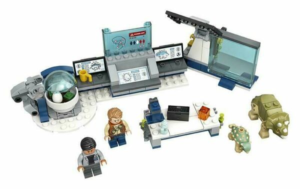 Lego Laboratoř Dr. Wu: Útěk dinosauřích mláďat 75939 porovnat ceny