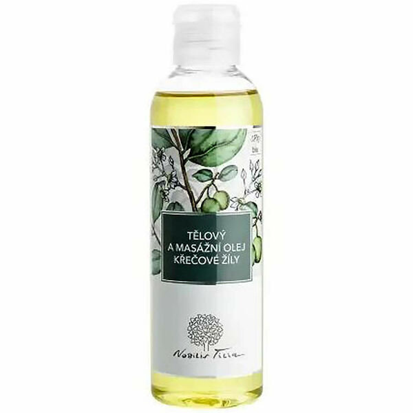 NOBILIS TILIA Tělový a masážní olej Křečové žíly 200 ml porovnat ceny