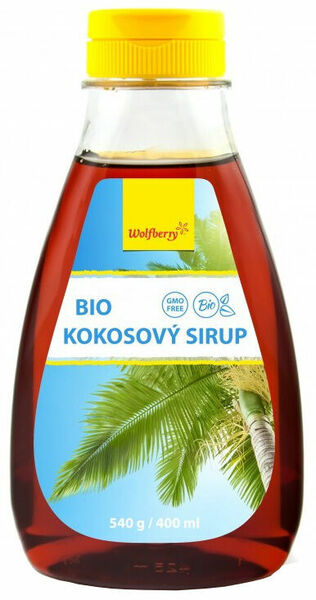 Wolfberry Kokosový sirup BIO 540g/400ml porovnat ceny