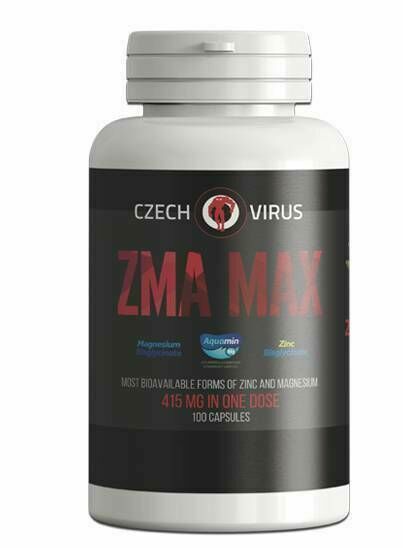Czech Virus ZMA Max 100 kapslí porovnat ceny