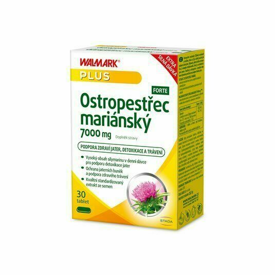 Ostropestřec mariánský 7000 mg FORTE 30 tablet porovnat ceny