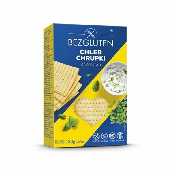 BEZGLUTEN Chléb křehký bez lepku 180 g porovnat ceny