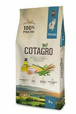 Cotagro Cat Sterilized 4kg porovnat ceny