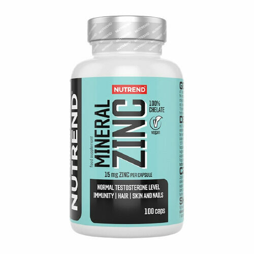 Nutrend Mineral Zinc 100% Chelate 100kapslí porovnat ceny
