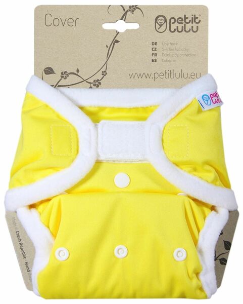 Petit Lulu - svrchní kalhotky, suchý zip - Žluté porovnat ceny