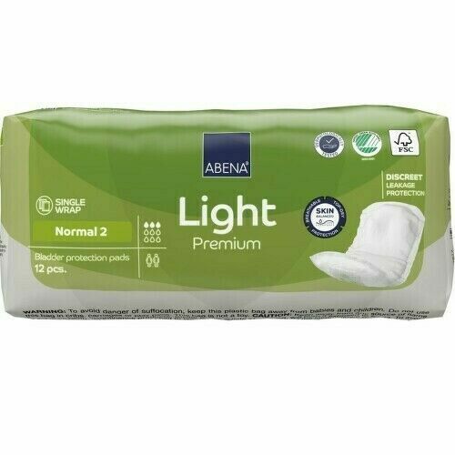 ABENA LIGHT NORMAL 2 VLOŽKY ABSORPČNÍ, 350ML,12KS porovnat ceny
