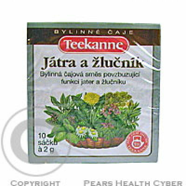 TEEKANNE Leber+Galle(ját.a žl)10x2g porovnat ceny