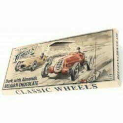Hořká belgická čokoláda s mandlemi Classic Wheels 400g porovnat ceny