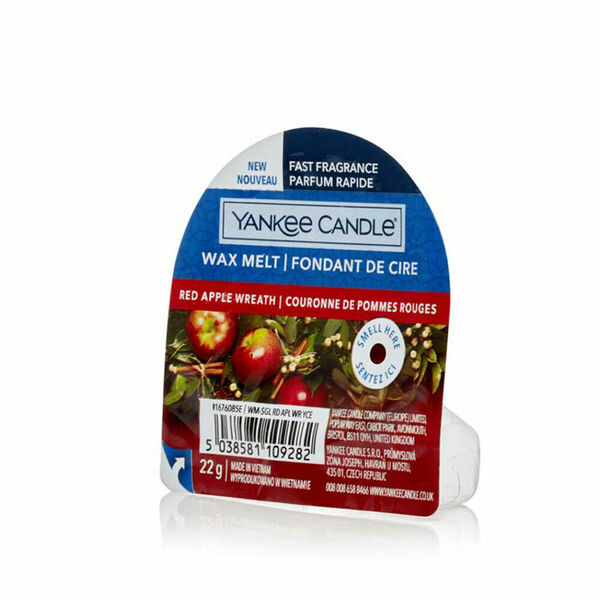 YANKEE CANDLE Vonný vosk Red Apple Wreath 22 g porovnat ceny