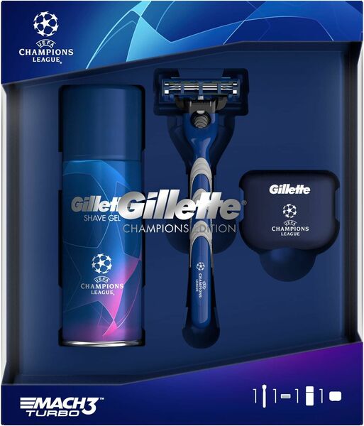 Gillette Mach3 Turbo Champions Edition Dárkové balení 4ks porovnat ceny