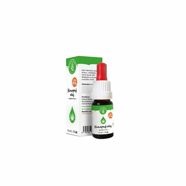 ZELENÁ ZEMĚCBD Konopný olej 20% 10 ml porovnat ceny